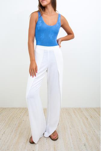 Whitney Wrap Pant WHITE