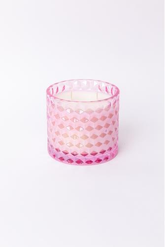 Island Blossom Shimmer Candle PINK