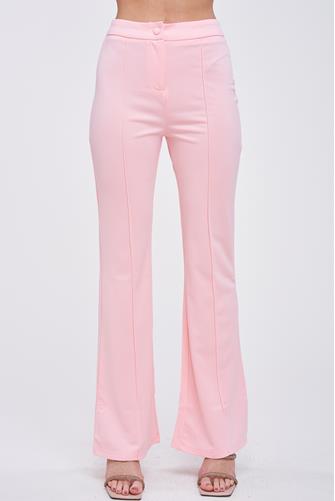 Pink About It Flare Pants Pink