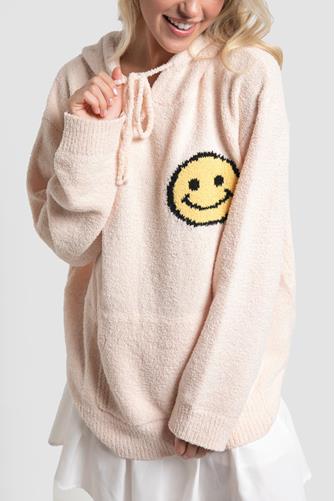 Ultra Soft Smiley Sweater Natural