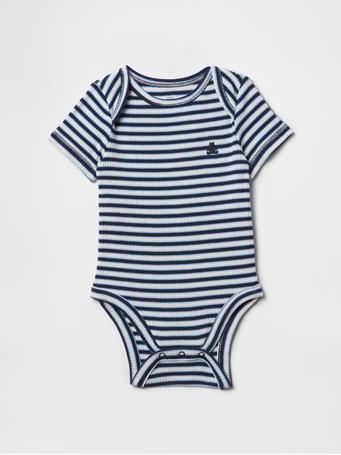 GAP - Baby First Favorites Bodysuit BLUE STRIPE