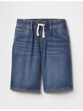 GAP - Kids Pull-On Sweatpant Jean Shorts MEDIUM WASH