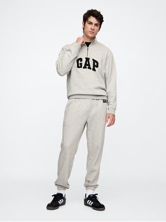 GAP - Relaxed Logo Joggers LIGHT HEATHER GREY B08