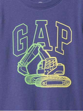 GAP - Graphic T-Shirt DAZZLING BLUE 183949TC