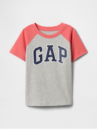 GAP - Logo T-shirt LIGHT HEATHER GREY B08