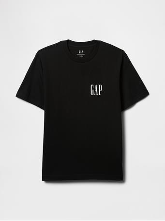 GAP - Heavyweight Logo T-Shirt TRUE BLACK V2