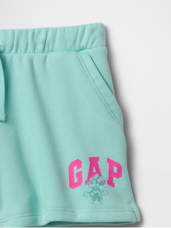 GAP - Mickey Mouse Relaxed Logo Pull-On Shorts SP DIS FAM SURF SPRAY
