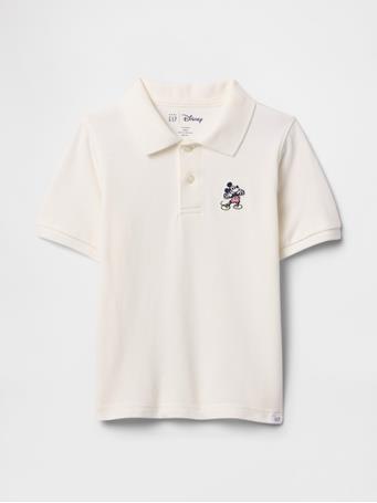 GAP - Disney Piqué Polo Shirt NEW OFF WHITE