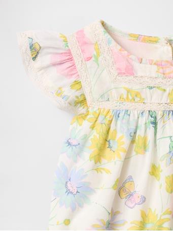 GAP - Baby Ruffle Outfit Set SP MULTI FLORAL SP25
