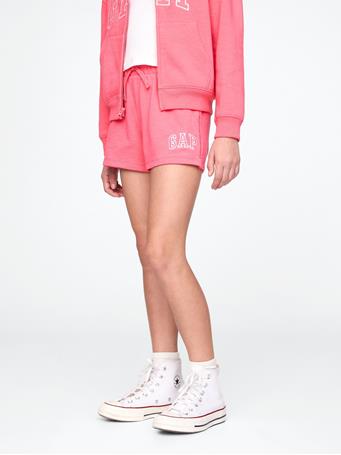 GAP - Kids Gap Logo Pull-On Shorts PINK JUBILEE NEON 267