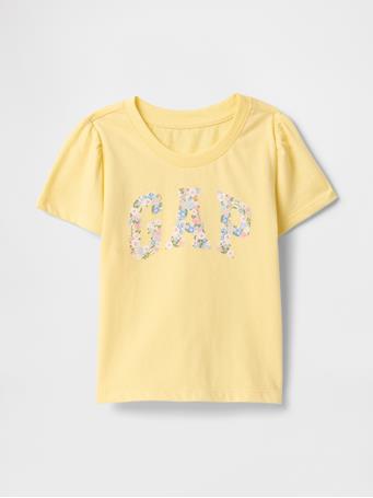 GAP - Baby & Toddler Graphic Logo T-Shirt PALE BANANA 12-0824TCX