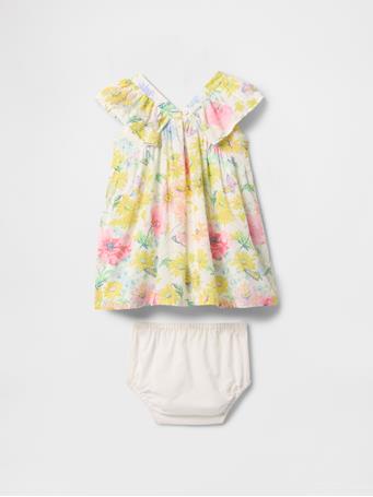 GAP - Baby & Toddler Floral Ruffle Dress SP MULTI FLORAL SP25