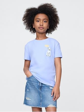 GAP - Kids Graphic T-Shirt CRYSTAL BLUE