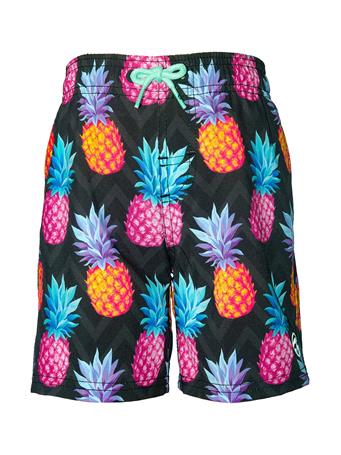 OCEAN CURRENT - Boys Pineapple Swim Trunks MULTI