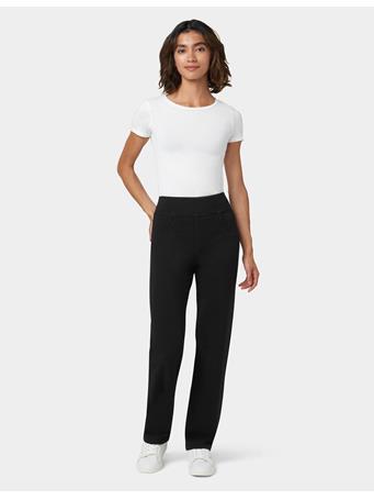 HUE - Game-Changing Hi-Rise Straight BLACK WASH