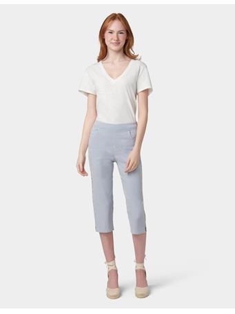 HUE - Spring Stripe Pedal Pusher BLUE STRIPE