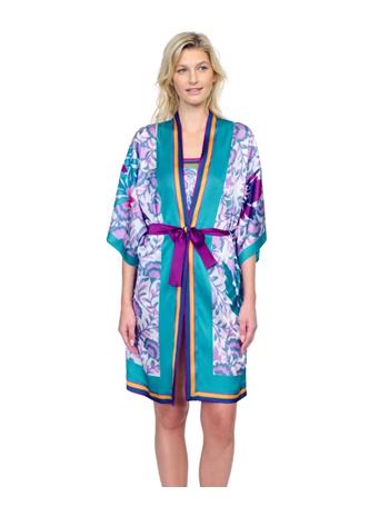 GOTTEX - Bali Belted Kimono Cover Up MULTI