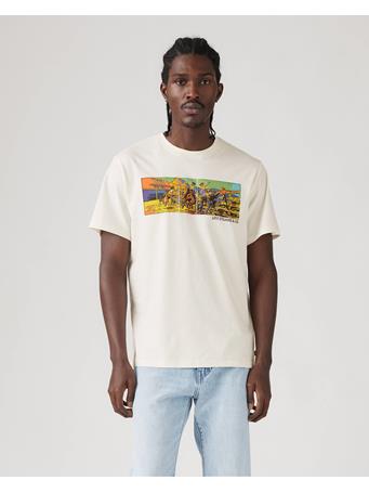 LEVI'S - Relaxed Fit Short Sleeve Graphic T-Shirt EGRET