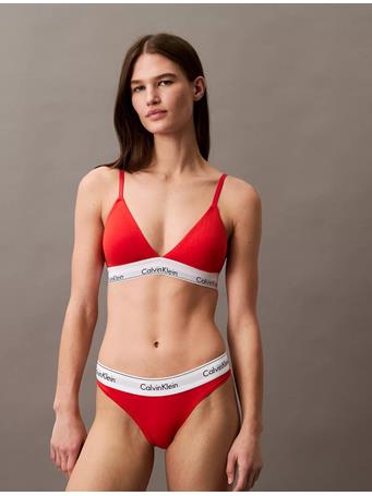 CALVIN KLEIN - Icon Cotton Modal Thong VO3 MOLTEN