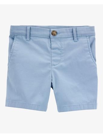 CARTER'S - Toddler Stretch Chino Shorts BLUE