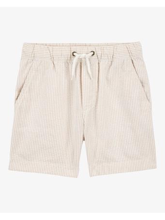 CARTER'S - Kid Pull-On Drawstring Shorts CREAM