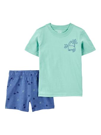 CARTER'S - Toddler 2-Piece Dinosaur Outfit Set GREEN