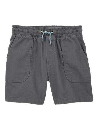CARTER'S - Pull-On Cotton Shorts GREY