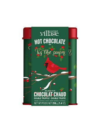 GOURMET DU VILLAGE - Holly Berry Cardinal Keepsake Tin NO COLOR