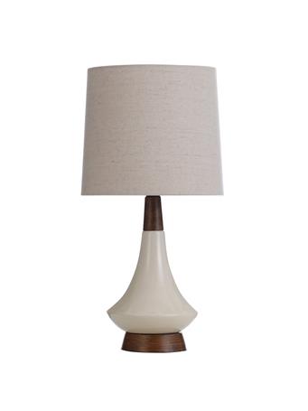 STYLECRAFT - Poly/Ceramic Table Lamp WHITE