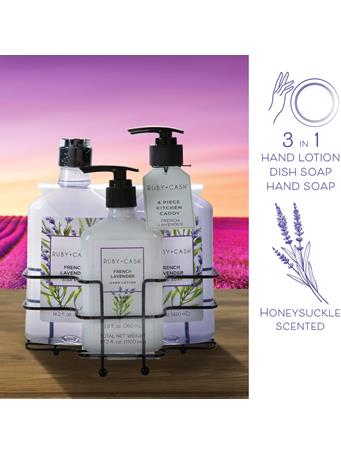 KENNEDY INTERNATIONAL - 4 Piece Kitchen Caddy Set LAVENDER