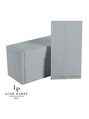 KENNEDY INTERNATIONAL - Guest Paper Napkins - 16 Pack GREY