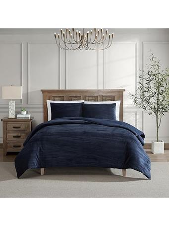 VCNY - Tahari Home - King Comforter Set NAVY