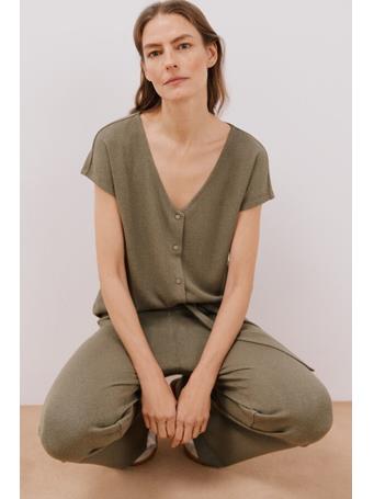 CORTEFIEL - Rustic Appearance Shirt With Buttons LIGHT KHAKI