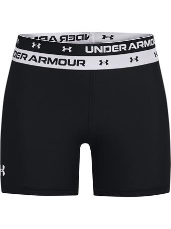 UNDER ARMOUR - Middy Girls' Shorts BLACK/WHITE