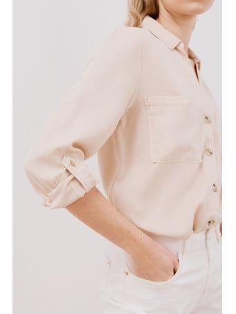 CORTEFIEL - Tencel Shirt IVORY