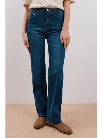 CORTEFIEL - Straight Sensational Jeans MEDIUM BLUE
