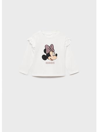 MANGO - Minnie Mouse T-shirt IVORY