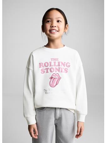 MANGO - The Rolling Stones Sweatshirt IVORY