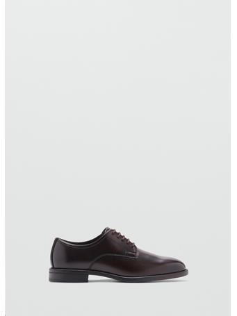 MANGO - Blucher Suit Shoes BROWN