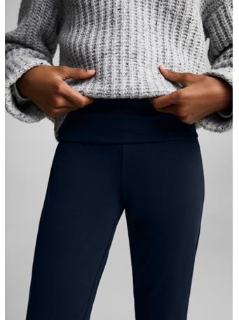 MANGO - Flared Leggings NAVY