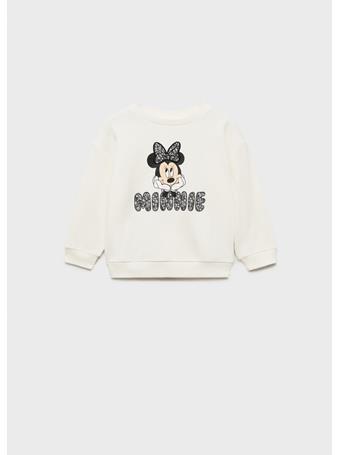 MANGO - Minnie Mouse Sweatshirt IVORY