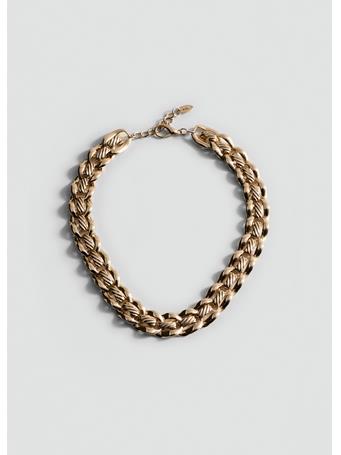 MANGO - Link Chain Necklace GOLD