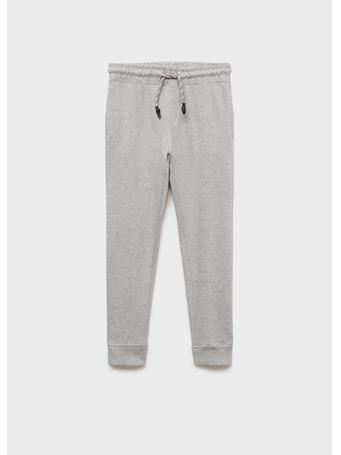 MANGO - Jogger Trousers With Elastic Waist GREY