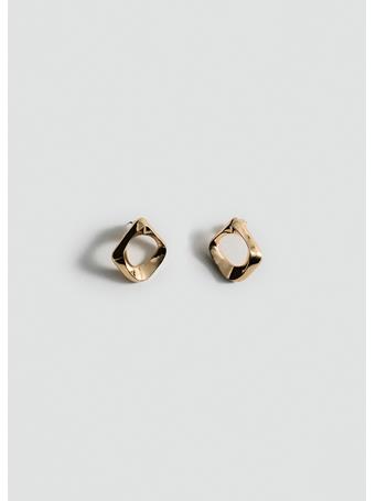 MANGO - Geometric Earrings GOLD
