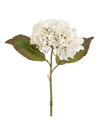 ALL STATE FLORAL - 16" Silk Hydrangea Flower Stem CRAEM