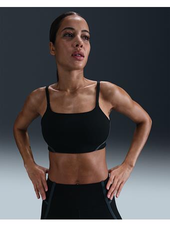 NIKE - One Convertible Women's Light-Support Lightly Lined Sports Bra BLACK/BLACK