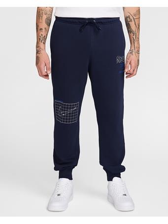 NIKE - Club Men's French Terry Joggers DK BLUE