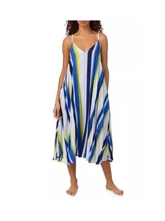 DKNY - Women's Maxi Chemise MULTISTP