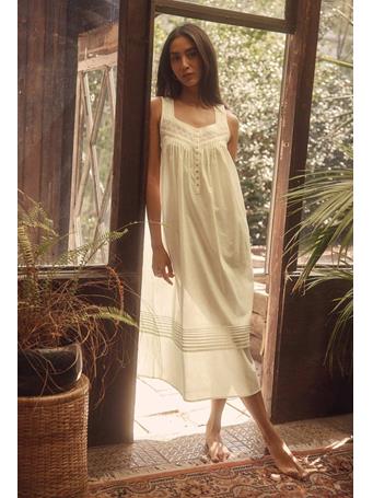 EILEEN WEST - The "Eileen" Butter Yellow Cotton Lawn Ballet Nightgown BUTTER