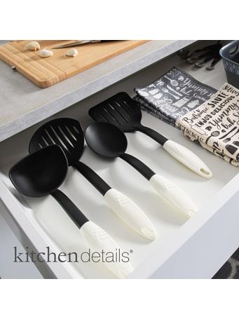 KENNEDY INTERNATIONAL - Cooking Utensils - 4 Piece Set BLACK PATTERN